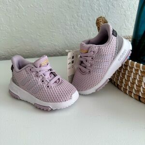 Adidas Racer Lilac Infant Baby Sneakers 5